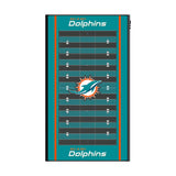 Miami Dolphins Field 5000mAh Flat Powerbank
