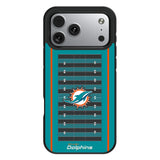 Miami Dolphins Field Bump Phone Case for Apple iPhone