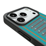 Miami Dolphins Field Bump Phone Case for Apple iPhone