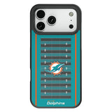 Miami Dolphins Field Bump Phone Case for Apple iPhone