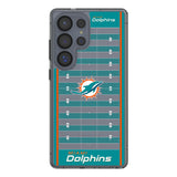 Miami Dolphins Field Clear Phone Case for Samsung Galaxy