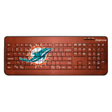 Miami Dolphins Football Wireless USB Keyboard