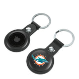 Miami Dolphins Insignia Black Airtag Holder 2-Pack