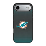 Miami Dolphins Linen Bump Phone Case for Apple iPhone