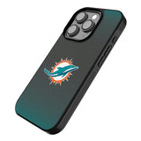 Miami Dolphins Linen Bump Phone Case for Apple iPhone