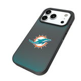 Miami Dolphins Linen Bump Phone Case for Apple iPhone