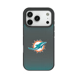 Miami Dolphins Linen Bump Phone Case for Apple iPhone