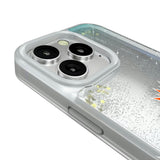 Miami Dolphins Linen Glitter Phone Case for Apple iPhone