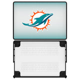 Miami Dolphins Linen Laptop Case for Apple MacBook