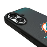 Miami Dolphins Linen MagSafe Compatible Phone Case for Apple iPhone