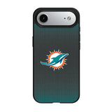 Miami Dolphins Linen MagSafe Compatible Phone Case for Apple iPhone