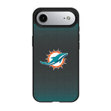 Miami Dolphins Linen MagSafe Compatible Phone Case for Apple iPhone