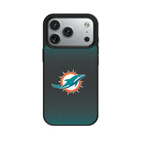 Miami Dolphins Linen MagSafe Compatible Phone Case for Apple iPhone