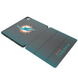 Miami Dolphins Linen Tablet Case for Apple iPad
