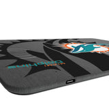 Miami Dolphins Monocolor Tilt 15-Watt Wireless Charger and Mouse Pad