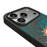 Miami Dolphins Paisley Bump Phone Case for Apple iPhone