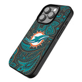 Miami Dolphins Paisley Bump Phone Case for Apple iPhone