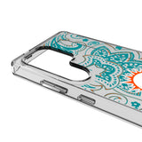 Miami Dolphins Paisley Clear Phone Case for Samsung Galaxy