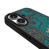 Miami Dolphins Paisley MagSafe Compatible Phone Case for Apple iPhone