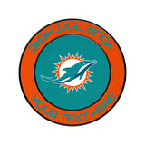 Miami Dolphins Personalized Endzone Solid PopSockets Magnetic Phone Grip and Stand