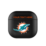 Miami Dolphins Personalized Insignia AirPod Case Cover