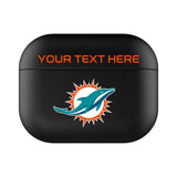 Miami Dolphins Personalized Insignia AirPod Case Cover
