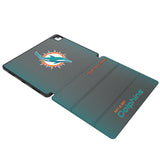 Miami Dolphins Personalized Linen Tablet Case for Apple iPad