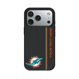 Miami Dolphins Personalized Sidebard MagSafe Compatible Phone Case for Apple iPhone