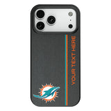 Miami Dolphins Personalized Sidebard MagSafe Compatible Phone Case for Apple iPhone