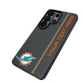 Miami Dolphins Personalized Sidebard MagSafe Compatible Phone Case for Samsung Galaxy 26 Series