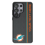 Miami Dolphins Personalized Sidebard MagSafe Compatible Phone Case for Samsung Galaxy 26 Series