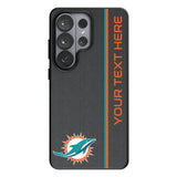 Miami Dolphins Personalized Sidebard MagSafe Compatible Phone Case for Samsung Galaxy