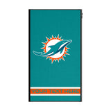 Miami Dolphins Personalized Stripe 5000mAh Flat Powerbank