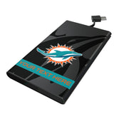 Miami Dolphins Personalized Tilt 5000mAh Flat Powerbank