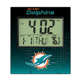 Miami Dolphins Quadtile Wall Clock