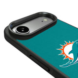 Miami Dolphins Stripe Bump Phone Case for Apple iPhone