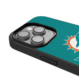 Miami Dolphins Stripe Bump Phone Case for Apple iPhone