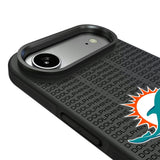 Miami Dolphins Text Backdrop Bump Phone Case for Apple iPhone