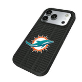 Miami Dolphins Text Backdrop Bump Phone Case for Apple iPhone