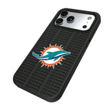 Miami Dolphins Text Backdrop Bump Phone Case for Apple iPhone