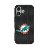 Miami Dolphins Text Backdrop Bump Phone Case for Apple iPhone