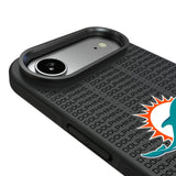 Miami Dolphins Text Backdrop Bump Phone Case for Apple iPhone