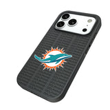 Miami Dolphins Text Backdrop Bump Phone Case for Apple iPhone