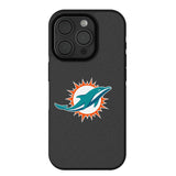 Miami Dolphins Text Backdrop Bump Phone Case for Apple iPhone