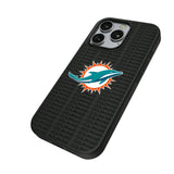 Miami Dolphins Text Backdrop MagSafe Compatible Phone Case for Apple iPhone