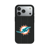 Miami Dolphins Text Backdrop MagSafe Compatible Phone Case for Apple iPhone