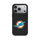 Miami Dolphins Text Backdrop MagSafe Compatible Phone Case for Apple iPhone
