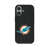 Miami Dolphins Text Backdrop MagSafe Compatible Phone Case for Apple iPhone
