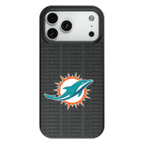 Miami Dolphins Text Backdrop MagSafe Compatible Phone Case for Apple iPhone