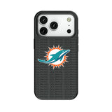 Miami Dolphins Text Backdrop MagSafe Compatible Phone Case for Apple iPhone